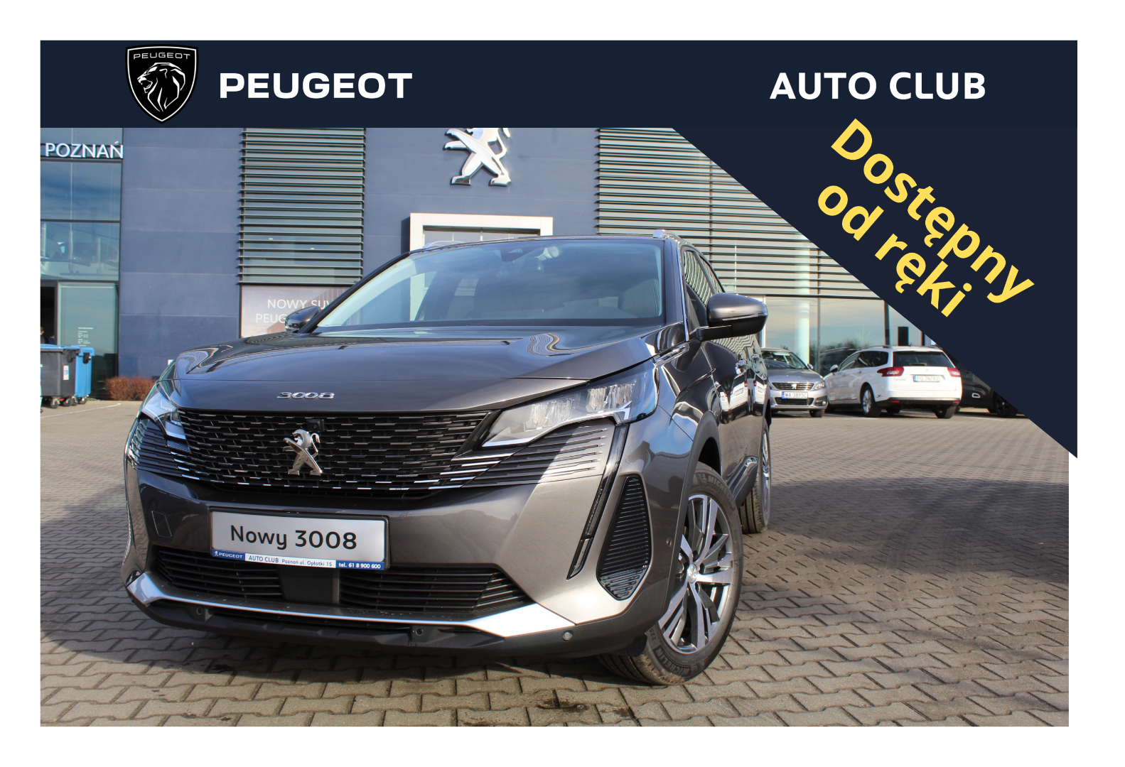 Peugeot 3008 - Osobowe | SUV - Ogłoszenia motoryzacyjne, samochody nowe i  używane :: Grupa Bemo Motors..